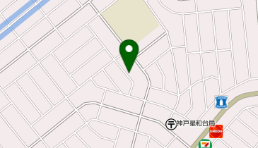 【予約制】akippa 神戸市北区星和台6-19-5駐車場の地図画像