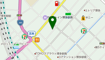 【予約制】akippa 【宿泊不可・利用時間制限あり】福岡市博多区博多駅南3-15-29駐車場【B-9】の地図画像