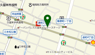 【予約制】akippa 通町2丁目駐車場【土日祝のみ】の地図画像