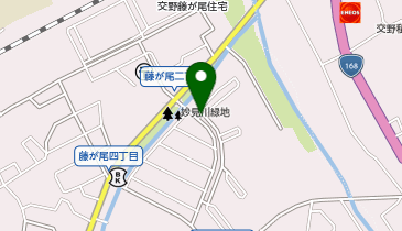 【予約制】akippa 星田団地駐車場【8号棟付近】(0109)の地図画像