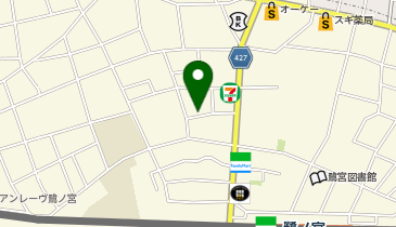 【予約制】akippa 鷺宮4丁目駐車場の地図画像