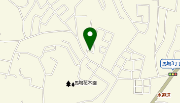 【予約制】akippa Dパーキング鶴見区馬場6丁目第1の地図画像