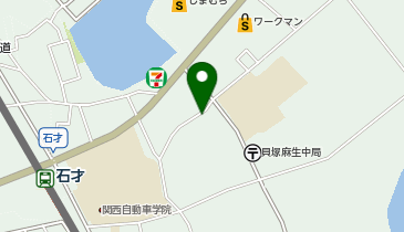 【予約制】akippa 大阪府貝塚市麻生中786駐車場の地図画像