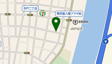 【予約制】akippa 今戸2丁目駐車場の地図画像