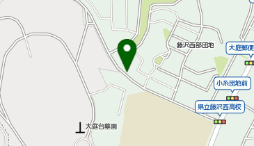 【予約制】akippa 藤沢西部C駐車場の地図画像