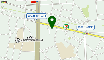 【予約制】akippa 松本邸_高円寺南1丁目駐車場【駐車場間違い注意】の地図画像
