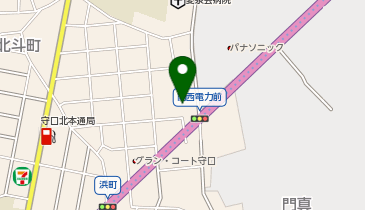 【予約制】akippa サンティール守口駐車場の地図画像