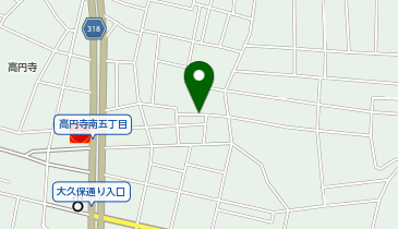 【予約制】akippa 武田邸_高円寺南5丁目駐車場の地図画像