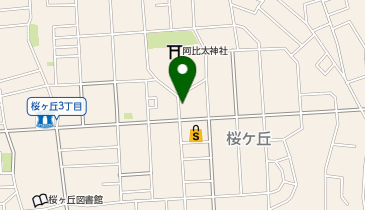 【予約制】akippa 桜ヶ丘駐車場の地図画像
