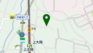 【予約制】akippa 上大岡駅まで徒歩3分駐車場の地図画像