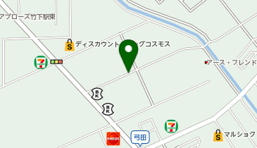 【予約制】akippa オフィス・エコ福岡店駐車場の地図画像