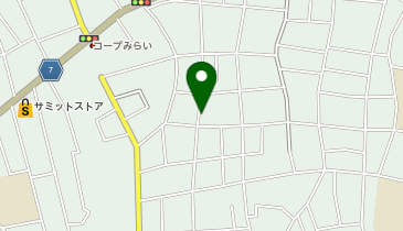 【予約制】akippa 宮本邸_松ノ木3丁目駐車場の地図画像