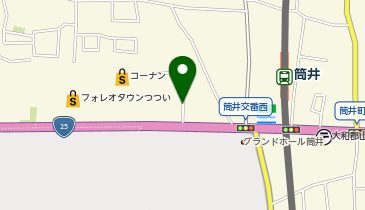 【予約制】akippa 富士ハイツ筒井の地図画像