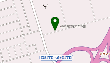 【予約制】akippa 【空港まで無料送迎】北海道トラベルレンタカー駐車場【9:00-19:00】の地図画像