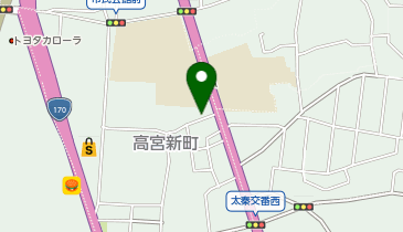 【予約制】akippa 寝屋川市高宮新町30-4駐車場の地図画像