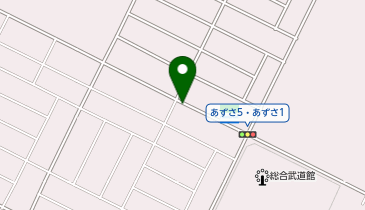 【予約制】akippa あずさ整骨院 駐車場の地図画像