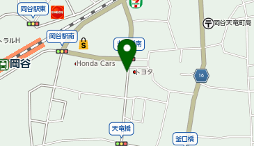 【予約制】akippa テンホウ 岡谷丸山橋店【翌朝9:00まで貸出可】の地図画像