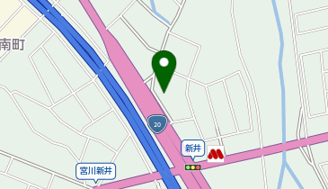 【予約制】akippa テンホウ 諏訪インター店【利用時間 0:00-10:00】の地図画像