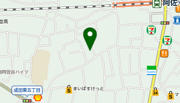 【予約制】akippa 千田邸_阿佐谷南3丁目駐車場の地図画像