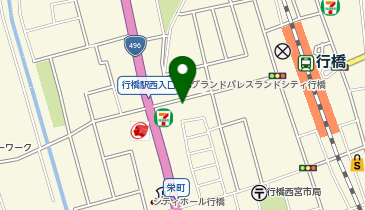 【予約制】akippa ビジネスホテルゆくはしの地図画像