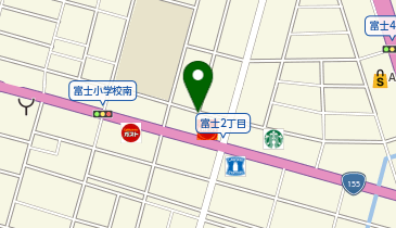 【予約制】akippa 富士2丁目駐車場の地図画像