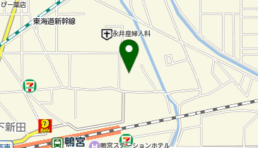 【予約制】akippa 小田原市鴨宮193駐車場の地図画像