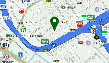 【予約制】akippa 日本橋蛎殻町1丁目影山宅駐車場の地図画像