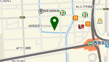 【予約制】akippa 南昭和町駐車場【日曜日のみ】の地図画像