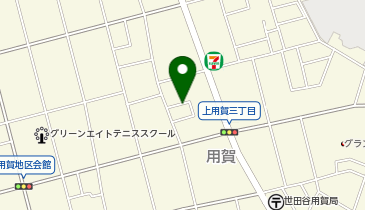 【予約制】akippa 青山邸_上用賀3丁目駐車場の地図画像