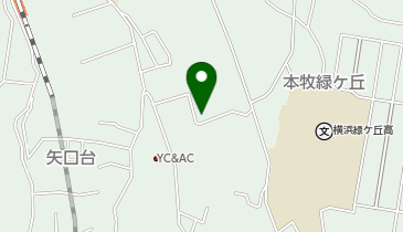 【予約制】akippa *本牧緑ヶ丘[大石]駐車場の地図画像