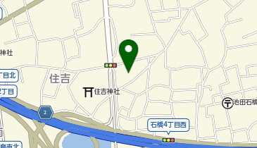 【予約制】akippa 住吉2丁目高岸邸駐車場の地図画像