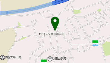 【予約制】akippa 山手町3丁目栗原宅駐車場の地図画像