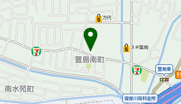 【予約制】akippa 萱島南町駐車場(2162)の地図画像