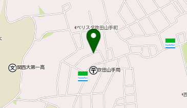 【予約制】akippa 山手町3丁目横山宅駐車場の地図画像