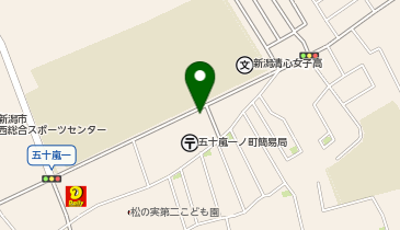 【予約制】akippa 五十嵐東3丁目駐車場の地図画像