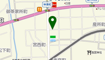 【予約制】akippa 宮西町駐車場の地図画像