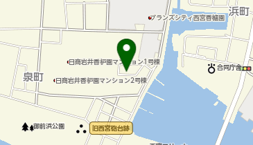 【予約制】akippa 小関邸_泉町駐車場の地図画像
