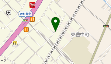 【予約制】akippa 北豊中町3丁目高橋ガレージ駐車場の地図画像