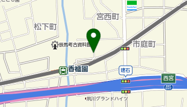 【予約制】akippa 藤野邸_香櫨園宮西町の地図画像