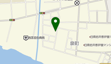 【予約制】akippa 横田邸_泉町駐車場の地図画像