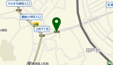 【予約制】akippa 田戸台駐車場【バイク専用】の地図画像