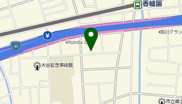 【予約制】akippa MIFUNE邸_川西町駐車場の地図画像