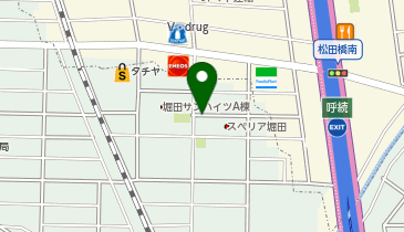 【予約制】akippa アキッパ豊4丁目駐車場【40】の地図画像