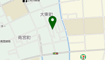 【予約制】akippa 枝松邸_大東町駐車場の地図画像