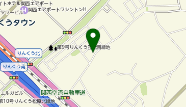 【予約制】akippa りんくうタウン駅砂利駐車場(1)の地図画像