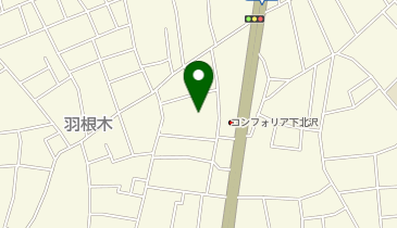 【予約制】akippa 矢谷邸_羽根木1丁目駐車場の地図画像