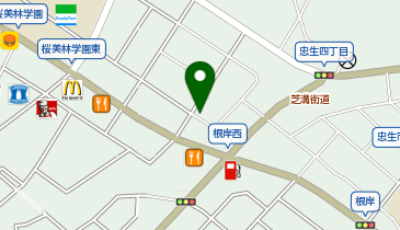 【予約制】akippa 杉本邸:忠生4丁目駐車場の地図画像