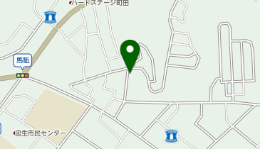 【予約制】akippa 個人宅:忠生2丁目駐車場の地図画像