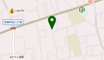 【予約制】akippa 工藤邸♯石神井台8丁目駐車場の地図画像