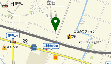 【予約制】akippa 立石二丁目駐車場の地図画像